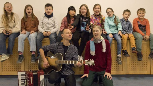 Gruppenbild Kinderchor St. Lorenz
